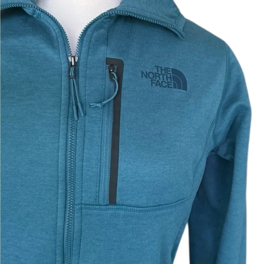 NEW THE NORTH FACE Men's Canyonlands Full Zip Jacket Mallard Blue Heather Small